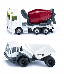 Строительная техника: самосвал, бетономешалка (Siku, 1692)